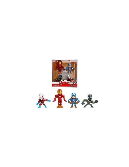 Avengers Nano Metalfigs Diecast Mini Figures 4-Pack 6 cm