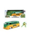 Teenage Mutant Ninja Turtles Diecast Model 1/24 1962 VW Bus Leonardo  Jada Toys