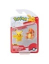 Pokémon Battle Figure First Partner Set Figure 2-Pack Charmander 2, female Pikachu  Jazwares