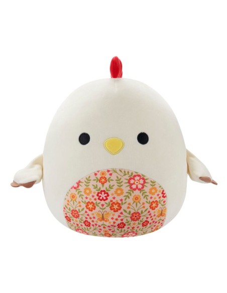 Squishmallows Plush Figure Beige Rooster with Floral Belly Todd 30 cm