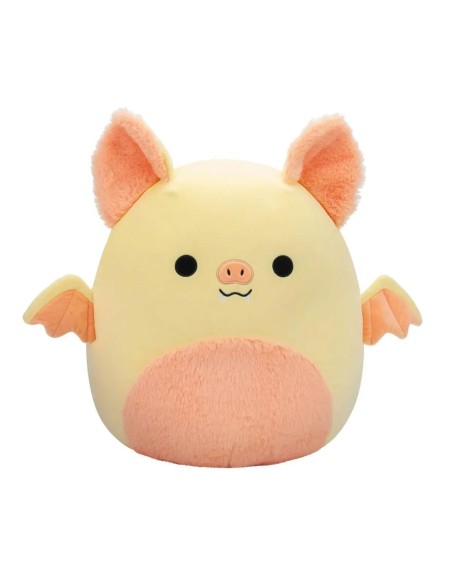 Squishmallows Plush Figure Cream and Pink Bat with Fuzzy Belly Meghan 40 cm