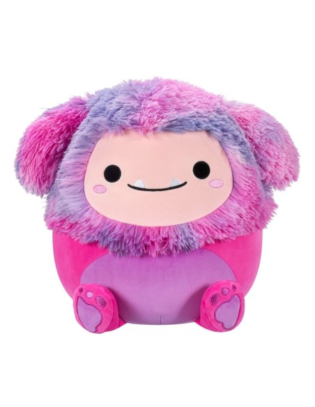 Squishmallows Plush Figure Magenta Bigfoot with Multicolored Hair Woxie 30 cm  Jazwares