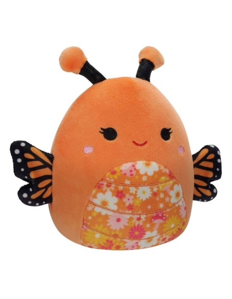 Squishmallows Plush Figure Orange Monarch Butterfly with Floral Belly Mony 40 cm  Jazwares