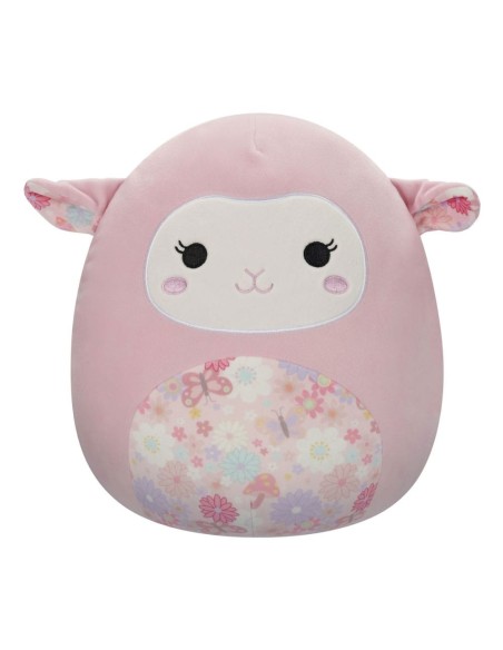 Squishmallows Plush Figure Pink Lamb with Floral Ears and Belly Lala 30 cm