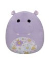 Squishmallows Plush Figure Purple Hippo with Floral Belly Hanna 50 cm  Jazwares