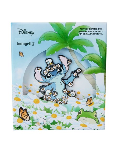 Disney by Loungefly Enamel 3" Pins Lilo and Stitch Springtime 3" Collector Box Assortment (12)  Loungefly