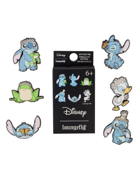 Disney by Loungefly Enamel Pins Lilo and Stitch Springtime Blind Box Assortment (12)  Loungefly