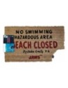 Jaws Doormat Beach Closed 40 x 60 cm  SD Toys