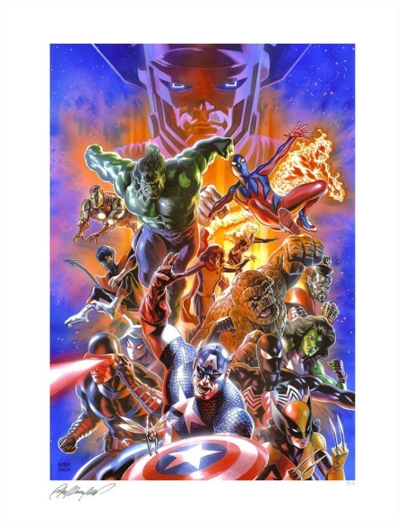Marvel Art Print Secret Wars: Battleworld 1 46 x 61 cm - unframed