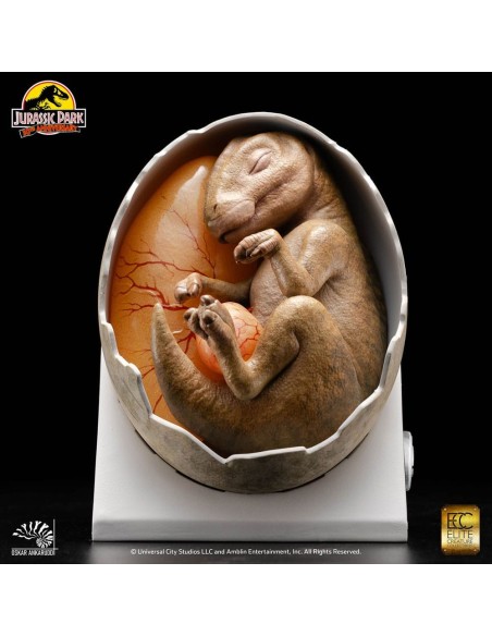 Jurassic Park ECC Elite Creature Line Statue Hadrosaur Egg Hatching 13 cm  Toynami