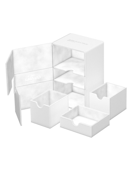 Ultimate Guard Twin Flip`n`Tray 160+ XenoSkin Monocolor White - Severely damaged packaging  Ultimate Guard