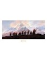Lord of the Rings Art Print The Fellowship of the Ring: 20th Anniversary 59 x 30 cm  Weta Workshop