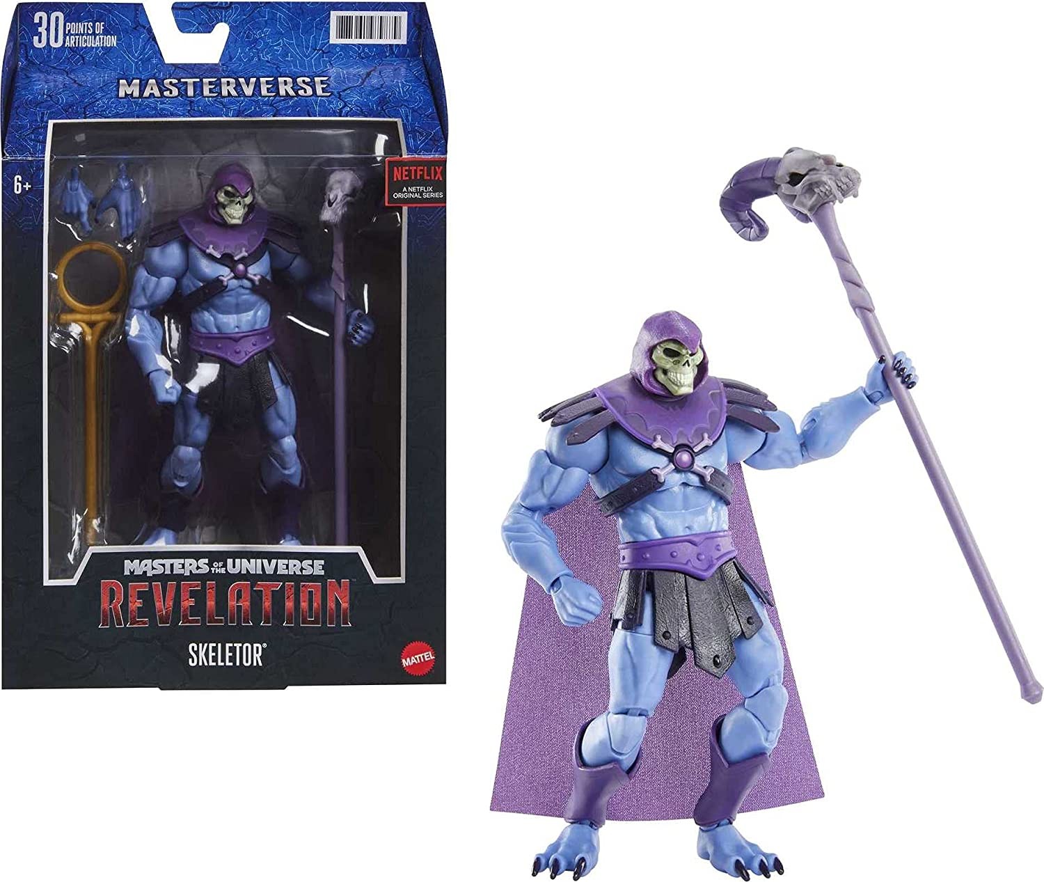Mattel Masters of the Universe: Revelation Masterverse Action Figure 2021 Skeletor 18 cm - 1