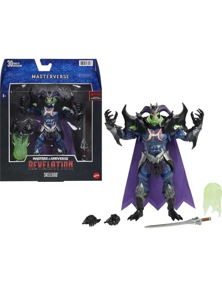 Mattel Masters of the Universe: Revelation Masterverse Action Figure 2021 Skelegod 23 cm - 1