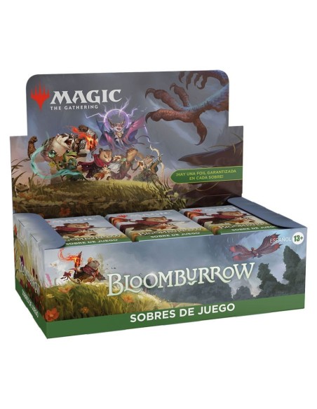 Magic the Gathering Bloomburrow Play Booster Display (36) spanish  Wizards of the Coast