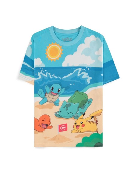 Pokemon T-Shirt Beach Day