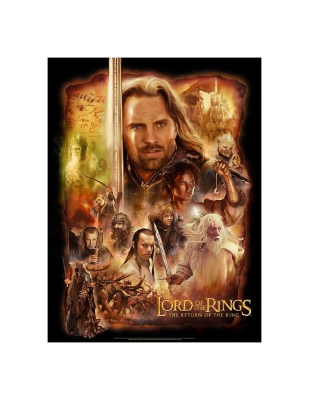 Lord of the Rings Art Print The Return of the King 46 x 61 cm - unframed