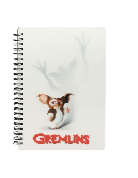 Gremlins Notebook with 3D-Effect Gremlins White