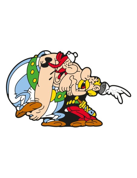 Asterix Fridge Magnet Asterix & Obelix Laughing 6 cm  PLASTOY