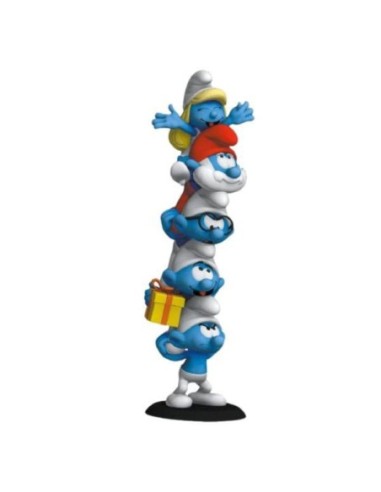 The Smurfs Resin Statue Smurfs Column Polychrome Edition 50 cm