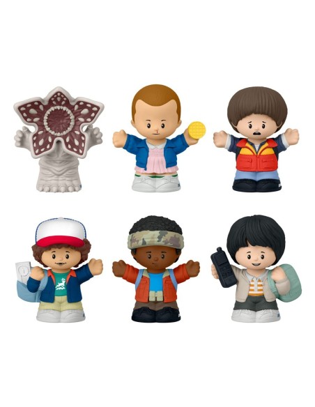 Stranger Things Fisher-Price Little People Collector Mini Figures 6-Pack Castle Byers 7 cm  Mattel