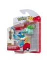 Pokémon Battle Figure Set 3-Pack Honedge, Bulbasaur 4, Frogadier 5 cm  Jazwares
