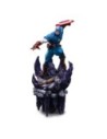 Marvel Deluxe BDS Art Scale Statue 1/10 Captain America 34 cm  Iron Studios
