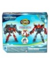 Transformers EarthSpark Cyber Combiner Action Figure 2-Pack Terran Twitch & Robby Malto 13 cm  Hasbro