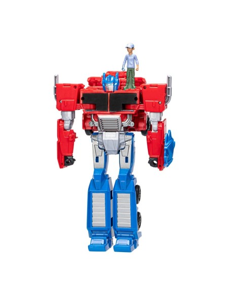 Transformers EarthSpark Spin Changer Action Figure Optimus Prime & Robby Malto 20 cm