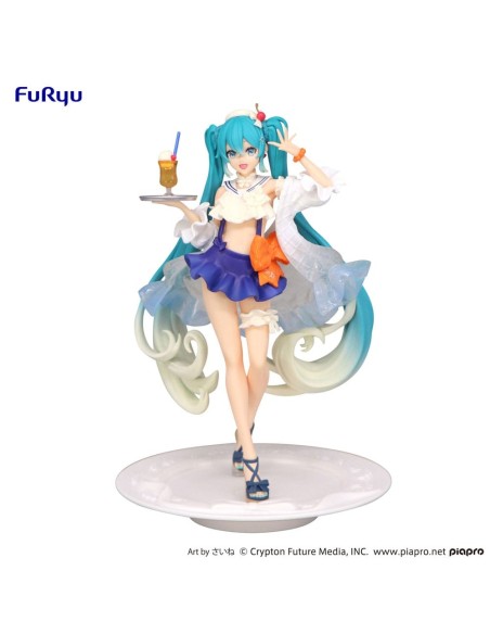 Hatsune Miku Exceed Creative PVC Statue SweetSweets Series Tropical Juice 17 cm  FURYU