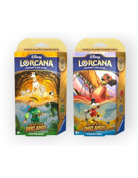 Disney Lorcana TCG Into the Inklands Starter 2 Decks ENG  