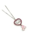 Barbie Pendant & Necklace Crystal Heart and Roller Skate  Carat Shop, The