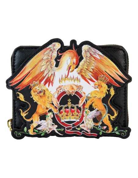 Queen by Loungefly Wallet Logo Crest