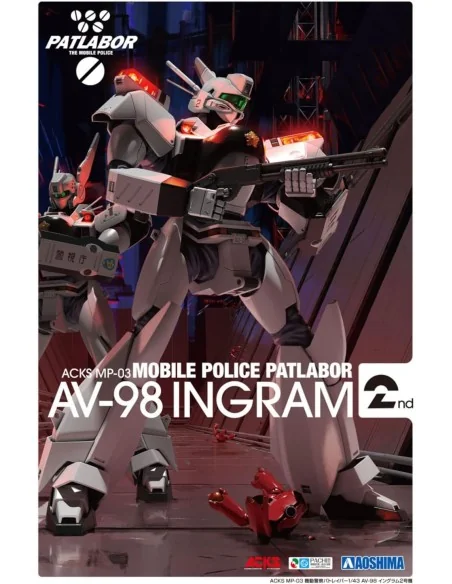 Mobile Police Patlabor 1/43 AV-98 Ingram Unit 2