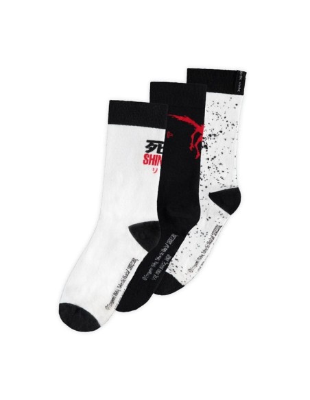 Death Note Socks 3-Pack Ryuk Splash 43-46  Difuzed