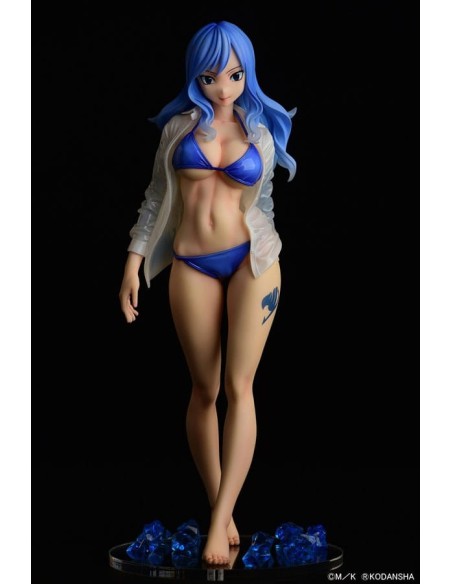 Fairy Tail Statue 1/6 Jubia Lokser Gravure_Stylesee-through wet shirt 25 cm  Orca Toys