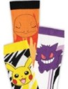 Pokémon Socks 3-Pack Pikachu, Charmander, Gengar 43-46  Difuzed