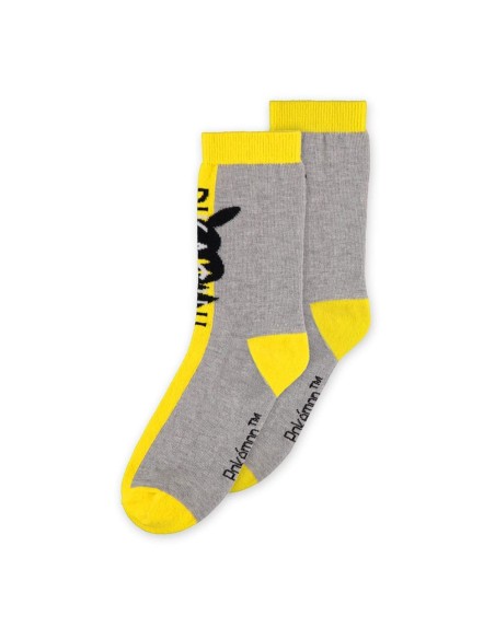 Pokémon Socks Yellow Pikachu 35-38