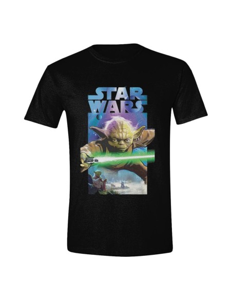 Star Wars T-Shirt Yoda Poster  PCMerch