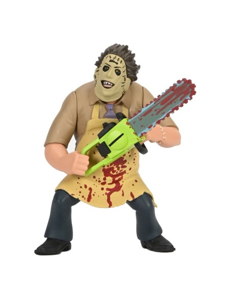 Texas Chainsaw Massacre Toony Terrors Action Figure 50th Anniversary Leatherface (Bloody) 15 cm  Neca