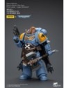 Warhammer 40k Action Figure 1/18 Space Marines Space Wolves Claw Pack Pack Leader -Logan Ghostwolf 12 cm  Joy Toy (CN)