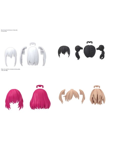 30ms option hair style parts vol 10 all 4 types  Bandai Hobby