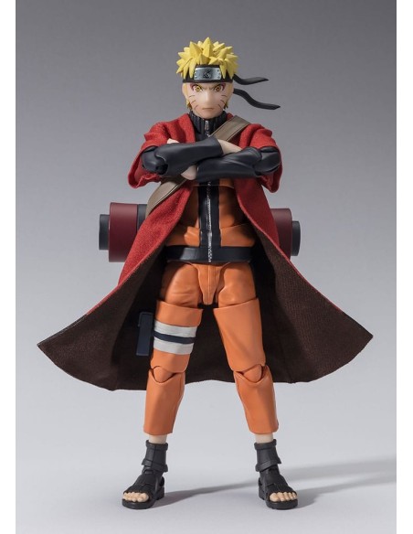 Naruto Shippuden Uzumaki Sage Mode S.H. Figuarts Savior of Konoha 15 cm  Bandai Tamashii Nations