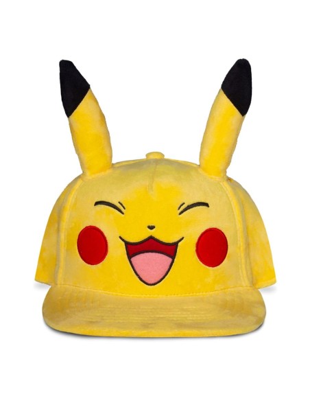 Pokemon Snapback Cap Happy Pikachu  Difuzed