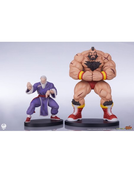 Street Fighter Street Jam Statuen 1/10 Zangief & Gen Set  Premium Collectibles Studio