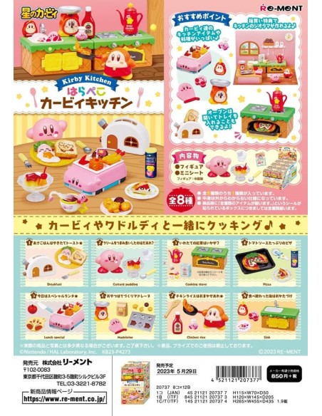 Kirby Mini Figures Kirby Kitchen Display (8)