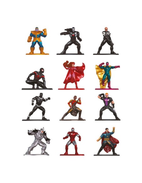 Marvel Nano Metalfigs Diecast Mini Figures Display 4 cm (24)
