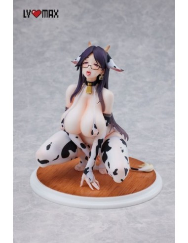 Original Character PVC Statue 1/6 Cow Pattern Bikini Senpai Kokufu 16 cm