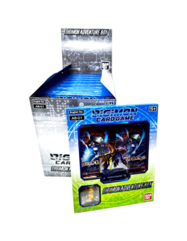 Display 8x Digimon Card Game Adventure Box [AB-01] Limited Edition