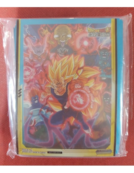 Dragon Ball Fusion Sleeves Majin Vegeta Standard Size  BANDAI TRADING CARDS